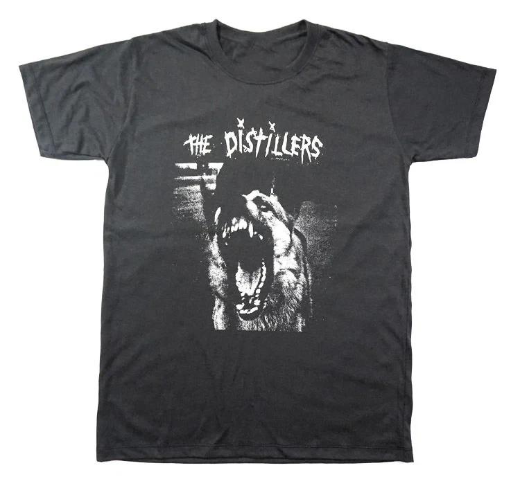 Vtg The Distillers Band For Fans Cotton Black Full Size Unisex Shirt TR698 XL