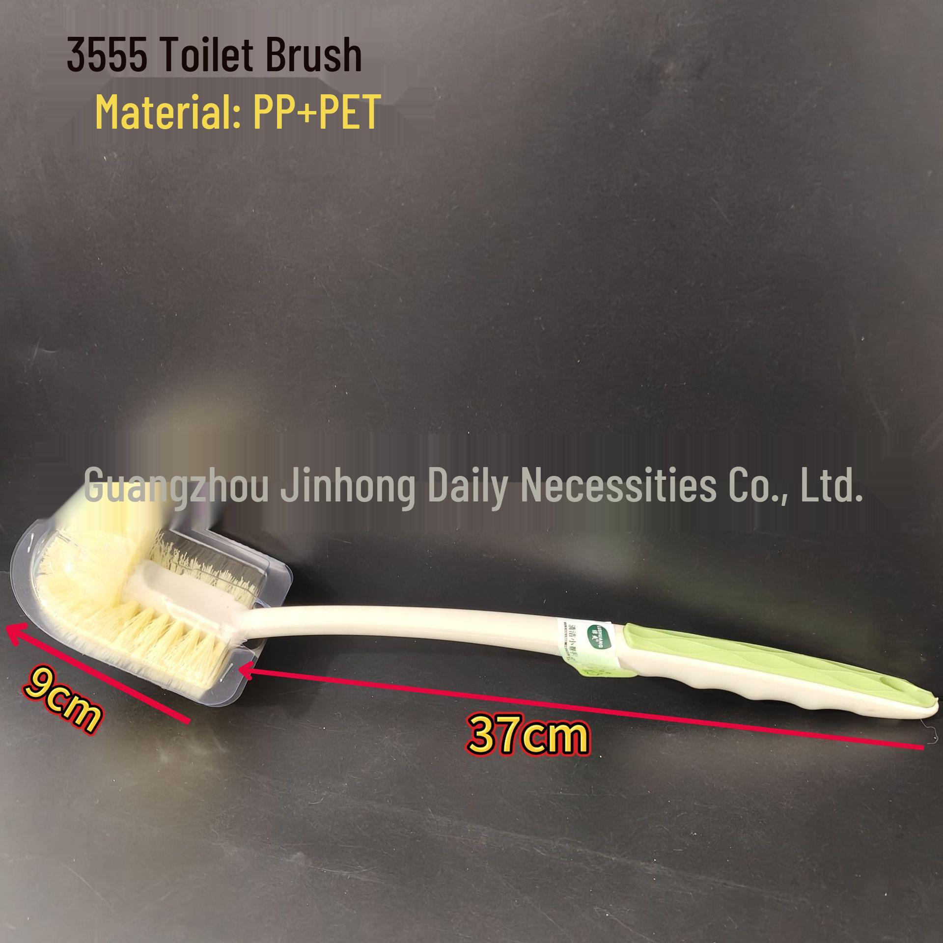 

Wall-Mounted Long-Handle Toilet Brush for Bathroom Corners - Durable Cleaning Tool