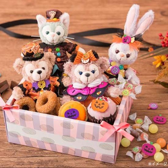Disney Tokyo Disney Sea Halloween 2017 Duffy ShellieMay Gelatoni StellaLou Plush Badge Set & & &