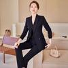 Women's High-End Professional Suit - Ideal for College, Commute, Civil Service, and Interviews, Perfect for Spring and Autumn Workwear
