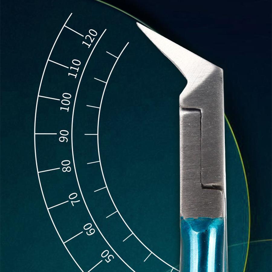 Nouveau coupe-ongles d'orteil pour ongles incarnés ou épais Tondeuse Pince à ongles d'orteil professionnelle pour podologue en acier inoxydable