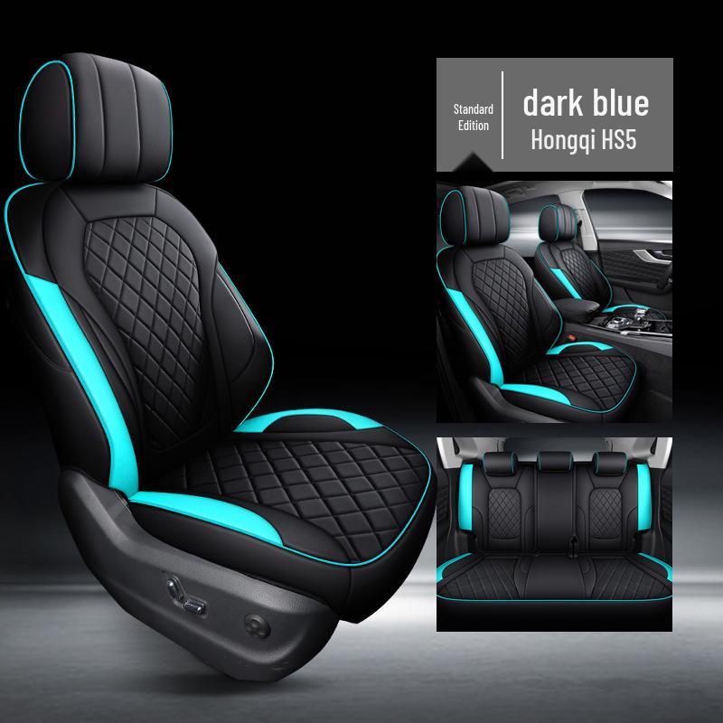 Custom Sports Leather Seat Cover for Hongqi HS5 - All-Season Full Wrap Cushion