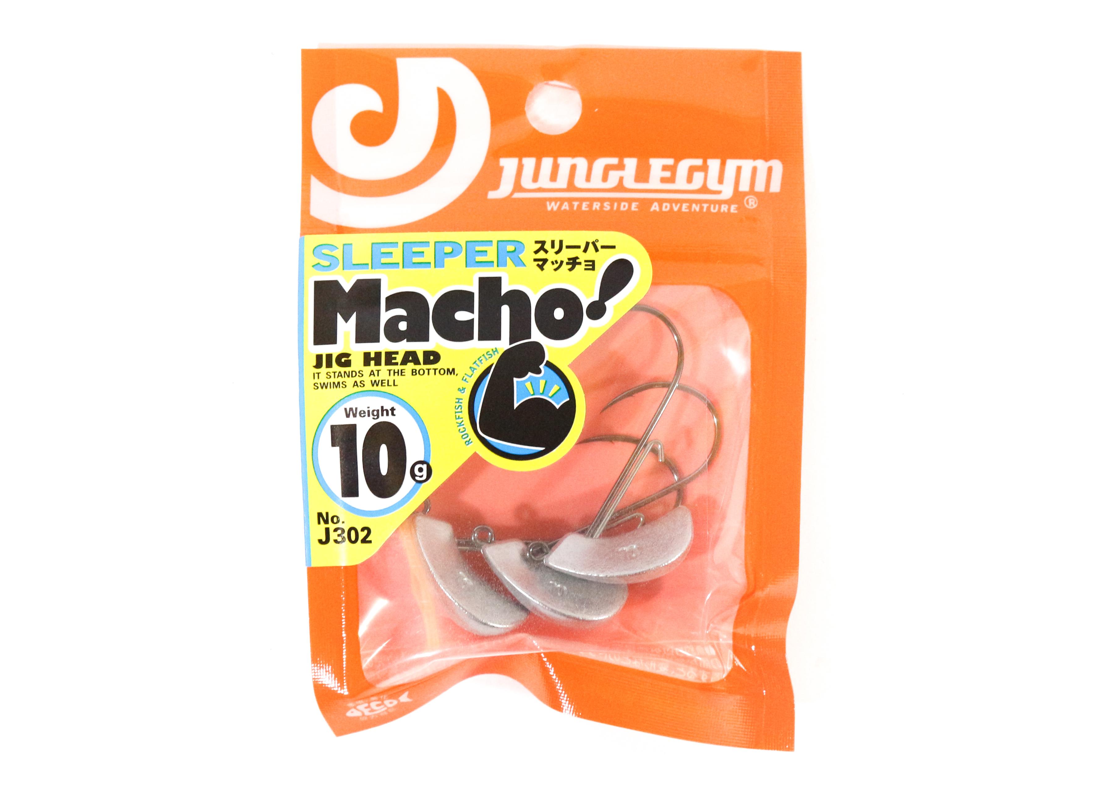 

Джиг-головка Jungle Gym J302 Sleeper Macho, крючок 10 грамм, размер 3 (2554)