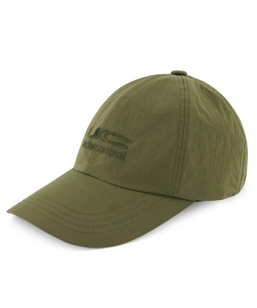Eondeokeonteulol Summer Nylon Long Brim Soft Top Deep Logo Ball Cap Unisex Baseball Cap Uc Duplex / Nylon B B / Olive