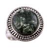 Gemma di Serafina Naturale Argento Sterling Massiccio 925 Gioiello Anello Misura 6 M5U31