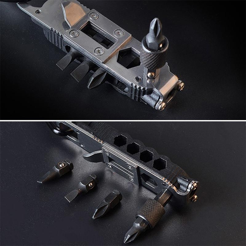 Mini Multifunctional Keychain Edc Outdoor Portable Stainless Steel Pocket Tools