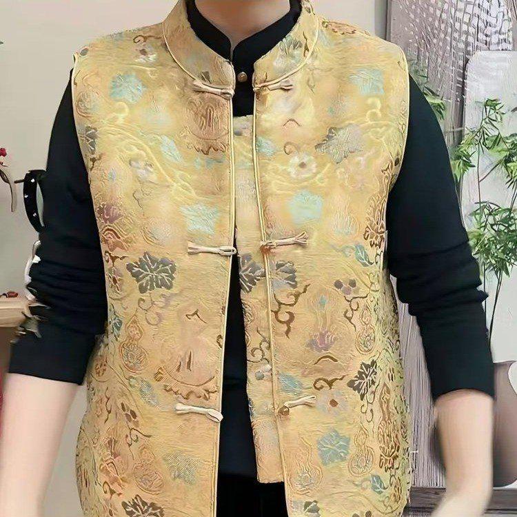 2026 Spring Women's Tang Suit: Trendy Embroidered Vest