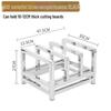 GOWKE Stainless Steel Commercial Chopping Board Rack
