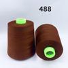 High-Speed 8000-Yard Black & White Sewing Thread - 402 Flat Pagoda Thread for Clothing
