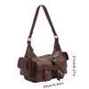 Shoulder Bags for Women Purse Simple Shoulder Crossbody Bag Trendy Leather Handbag Elegant Purse Handbag Streetwear