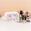 Portable Cartoon PVC Cosmetic Bag Ins Storage Bags Handbag Transparent Wash Bag  Travel