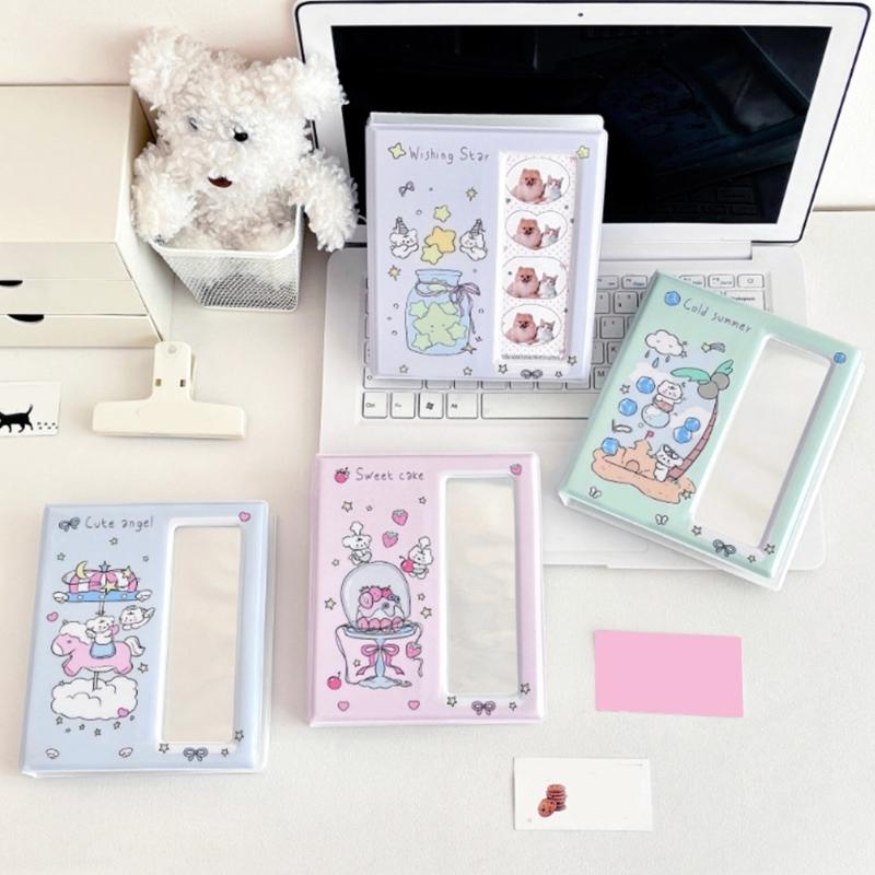 Photo Booth Album Photocard Holders Binders for Idol Fan Picture Display Photo Strips Collecting Book 40 Page Organizers