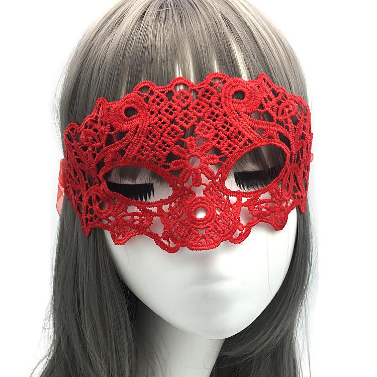 Queen Style Lace Mask For Costume And Party Decor Woven Fabric Design For Adults And Teens