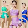 Kids Fringe Rumba Latin Dance Dress Girls Tassel Tango Salsa Samba Ballroom Latin Dance Costumes Children Stage Outfits Costume
