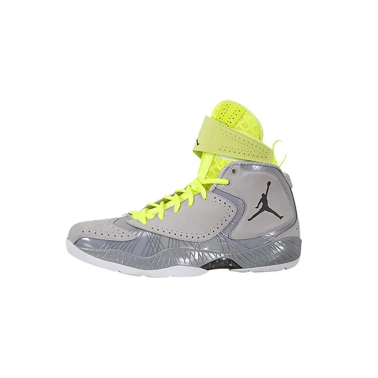 Air Jordan 2012 Deluxe 'Wolf Grey' (Unisex) Wolf Grey / Black / Silver Ice / White Vintage Basketball Shoes 484654 001