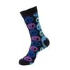 Men's Funny Skull Crew Socks Cartoon Alien Design Cotton Casual Socks Halloween Sock for Hip Hop Parties