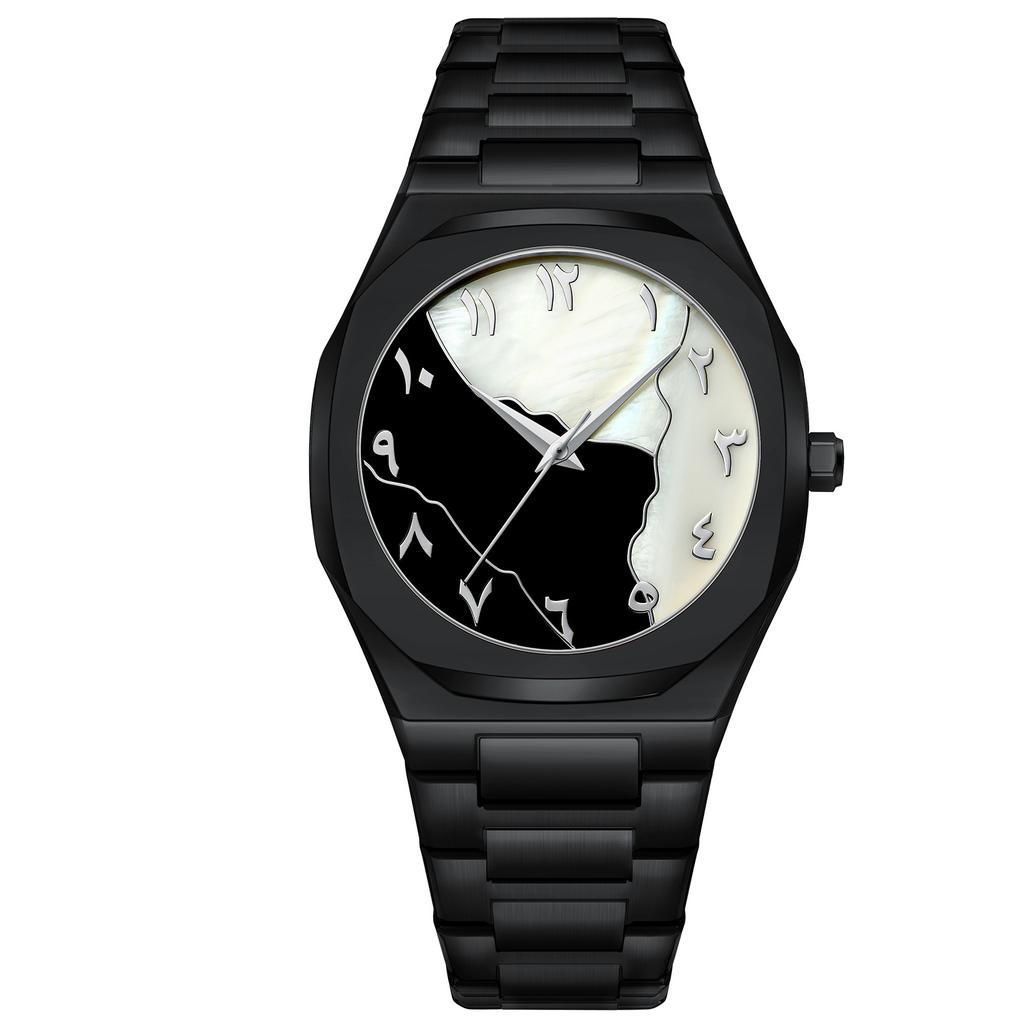 Business Men'S Watch Simple Fashion Trend Steel Belt Quartz Watch