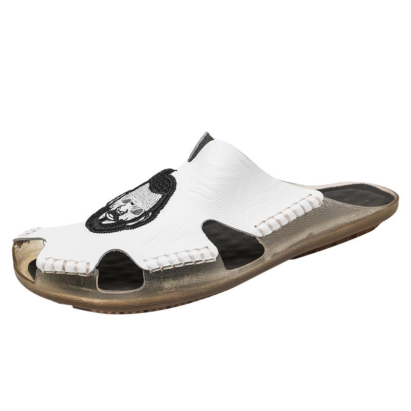 Men's Summer Comfort Shoes New Flip Flops Classic Hollow Out Slippers Casual Indoor Beach Footwear Zapatos Hombre