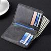 Men’s PU Leather Bifold Wallet Slim Card Holder Compact Billfold Wallet with Multiple Card Slots Cash Pocket Business Wallet