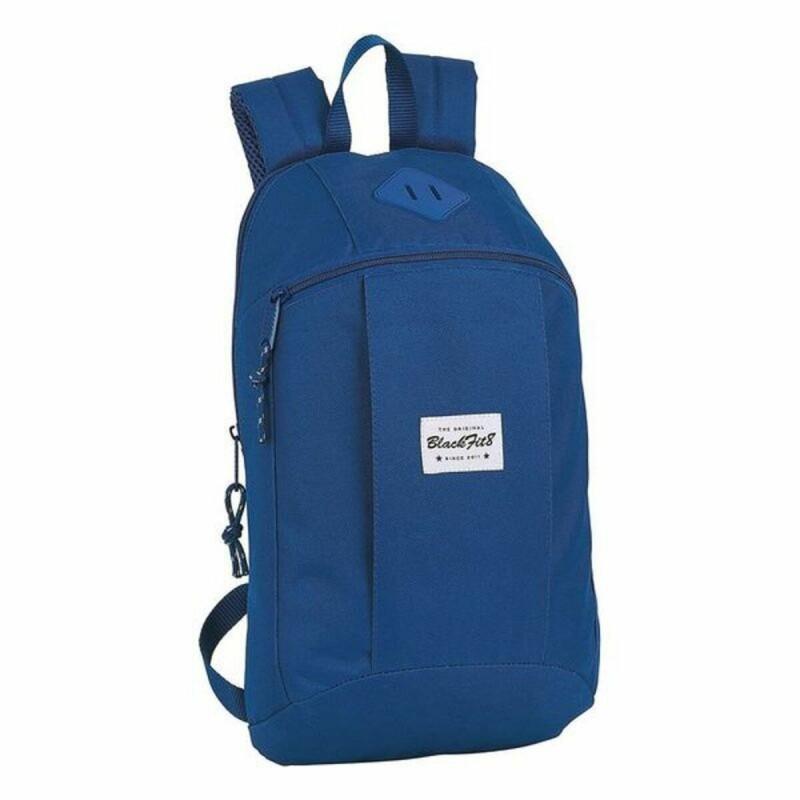 BlackFit8-BlackFit8 Oxford Casual Backpack Dark Blue (22x39x10cm)