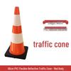 70cm PVC Reflective Traffic Cone - Road Safety Warning Cone & Barrier