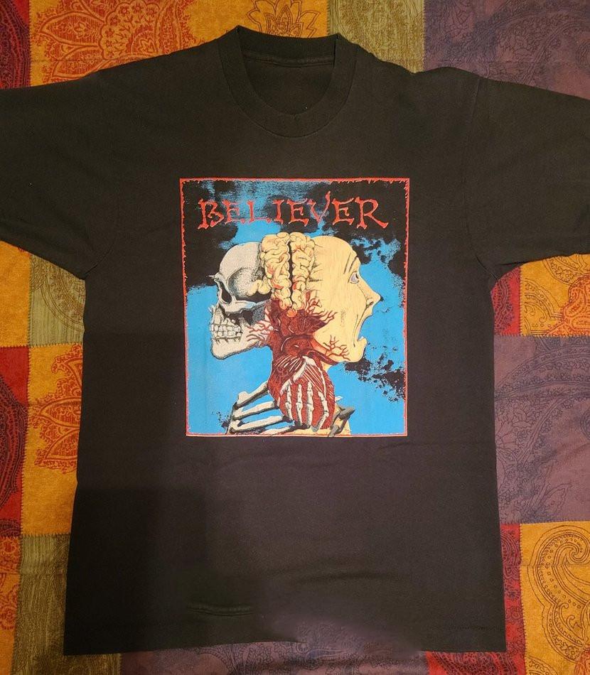 Believer Sanity Obscure Black T Shirt Cotton Size S-5XL Unisex T-Shirt S