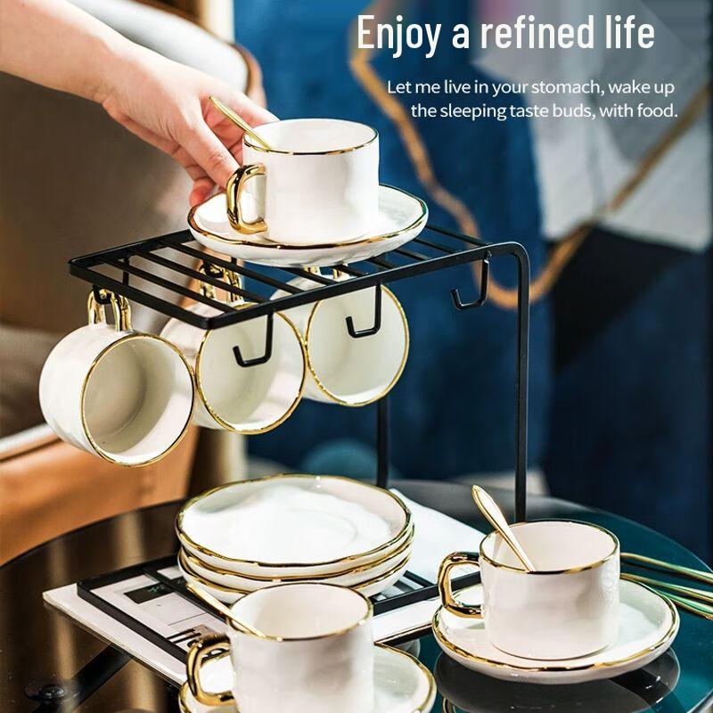 Songyunqing Luxus Europäisches Keramik Kaffeetassenset