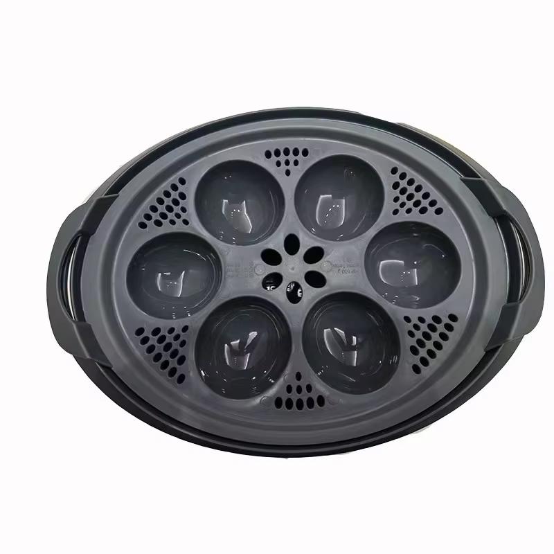 Яйцеварка совместима с Thermomix Kitchen Яйца Кастрюля Бойлер Пароварка Формы Паровая корзина Кулинарные принадлежности Приготовление пищи