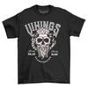 Vikings Strong Willed - Skull Beard Power! Funny T-Shirt Mens Womens Tees Top, Unisex Design, Perfect