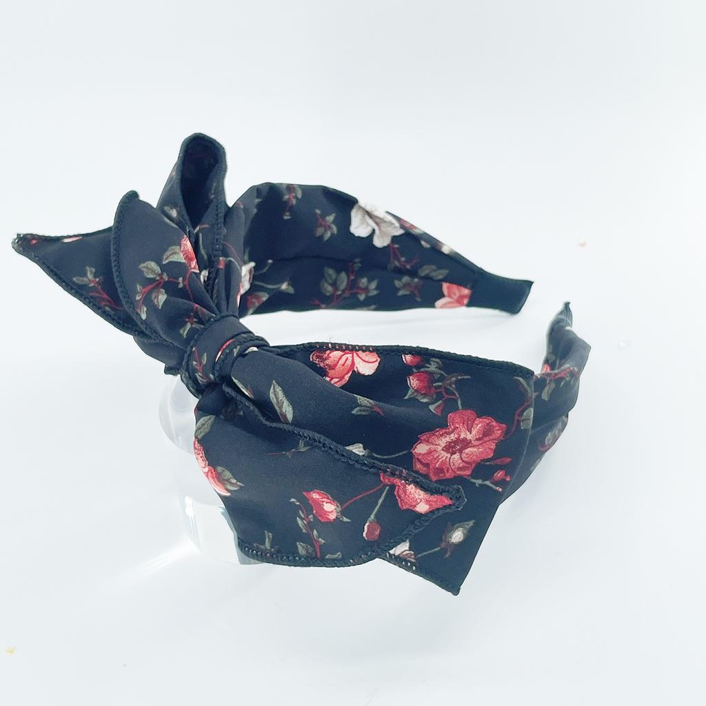 Women Girls Flower Big Knot Bow Hairband Headband Adult Hair Accessories Hair Jewley