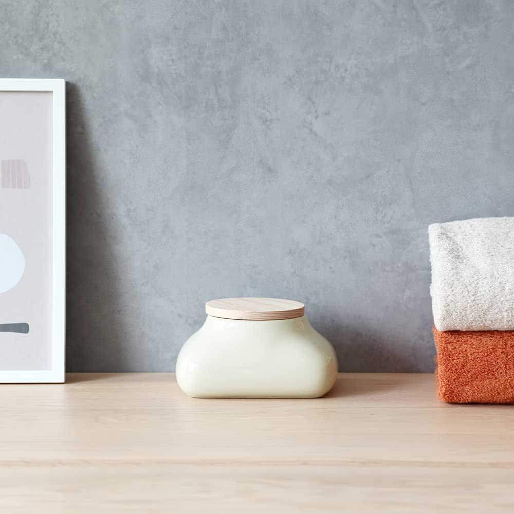 ideaco wet tissue case mochi sand white