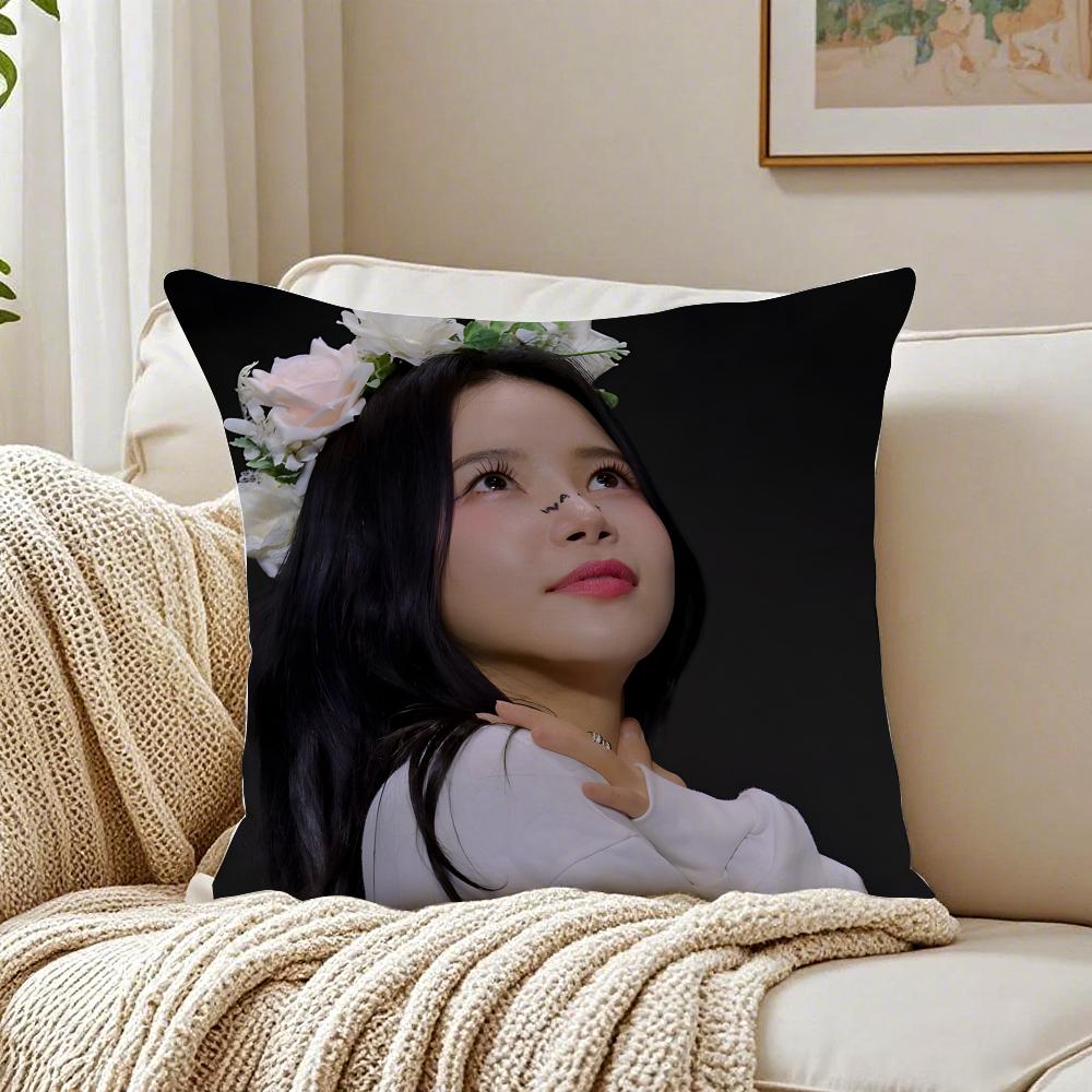 Singer Powerful SSolar KKim Yongsun Cushion Cover Pillowcase Antidustmite Living Room Sofa Decor Cushion Room