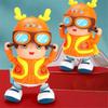Walking Dancing Robot Toy for Kids,Dancing Little Boy Doll Toddlers Bosys Girls Fun Toy Figure Interactive Toys