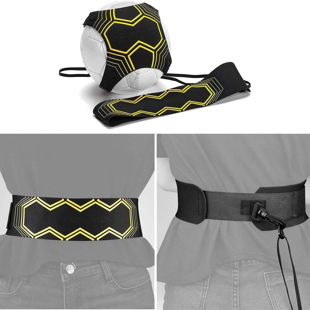 Taeku Soccer Adjustable Soccer Kick Training Control Skills Waist Practice Universal Sizes 5 Trainer, Equipment, Belt, Volleyball, Rugby, Fit, 3, 4,