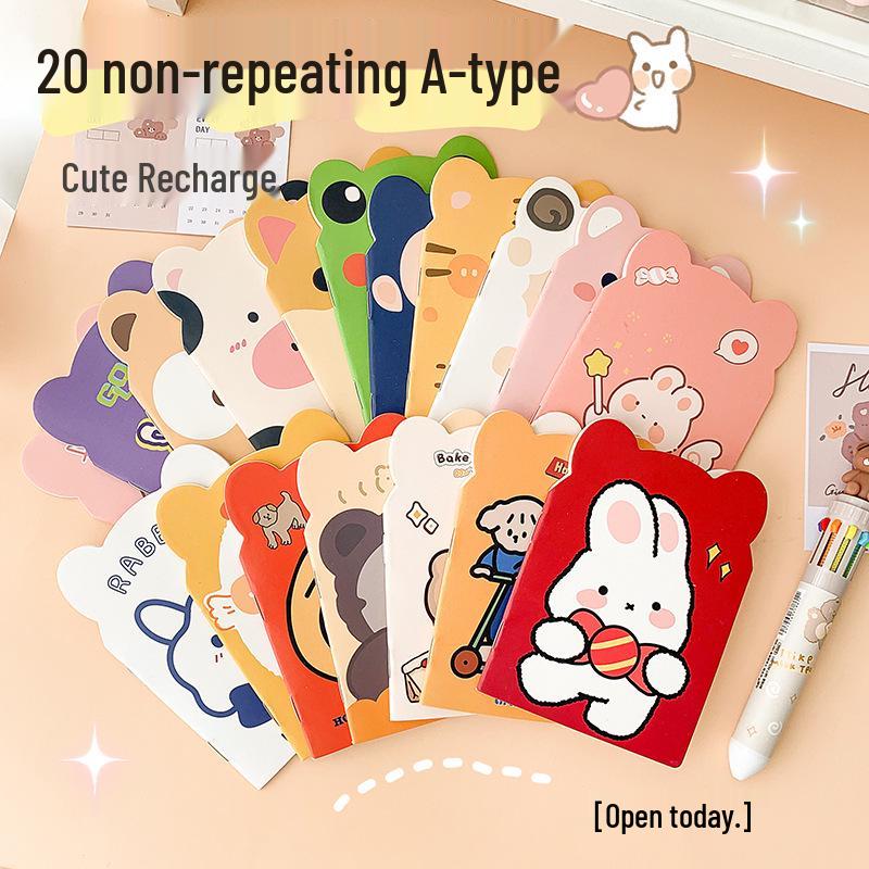 Cartoon Animal Mini Notebook - Cute Pocket-Size Stationery Gift
