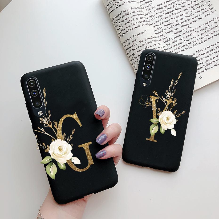 Case For Samsung Galaxy A50 A30 Case Silicone Cute Letters Soft Back Cover For Samsung Galaxy A30S A 30 50 A50S Case 2019 bumper