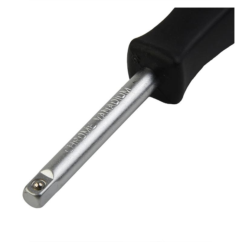 1pcs For Small Flying Ratchet Wrenches Slide Rod AD Connectors Spanner 1/4-Inch Female Square Drive Handle Socket Wrench