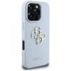 Hülle für iPhone 16 Pro Max Guess Gekörntes Klassisches Logo Blau