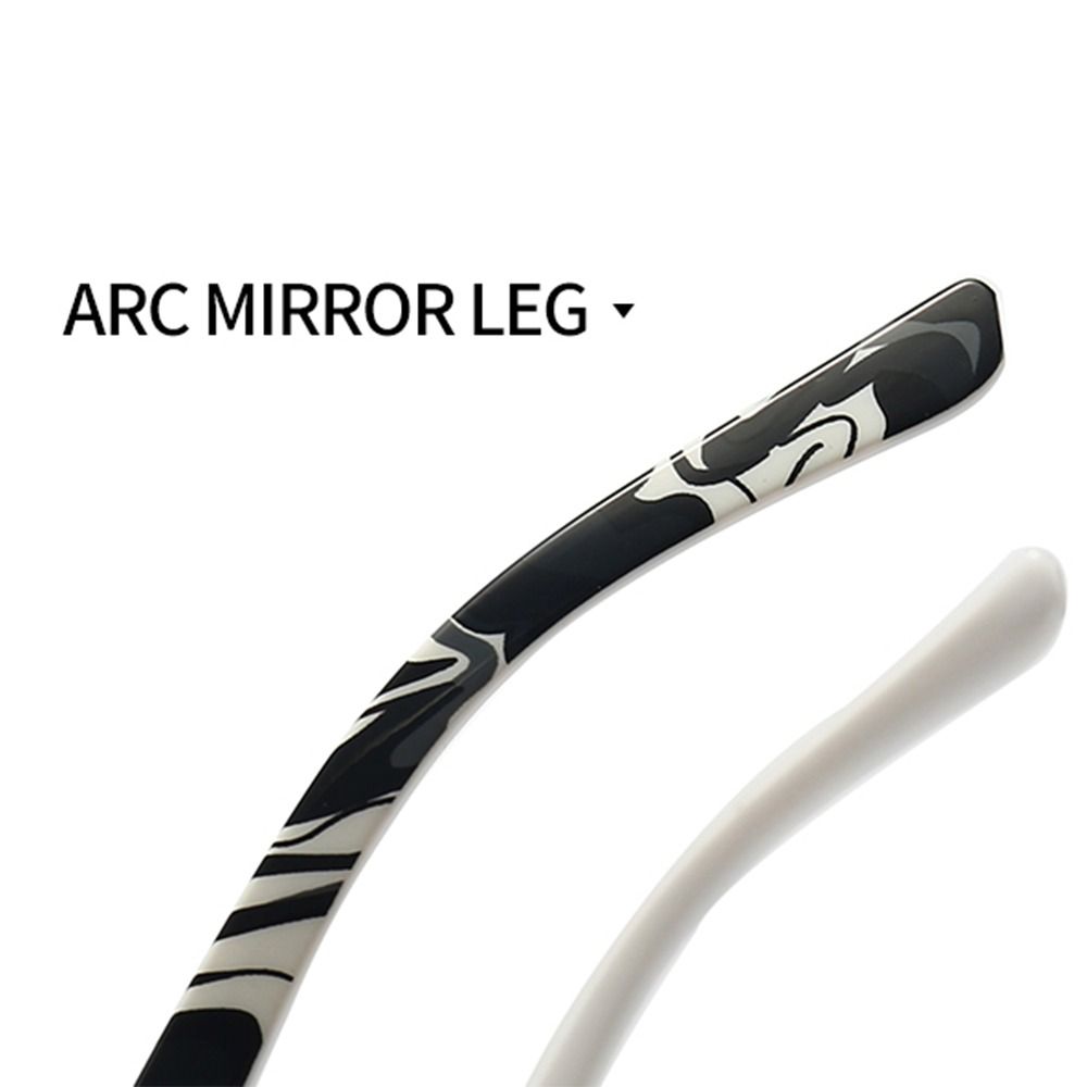 Retro Vintage Rimless Sunglasses for Men Square UV400 Gradient Shades Cutting Lenses Eyewear for Women