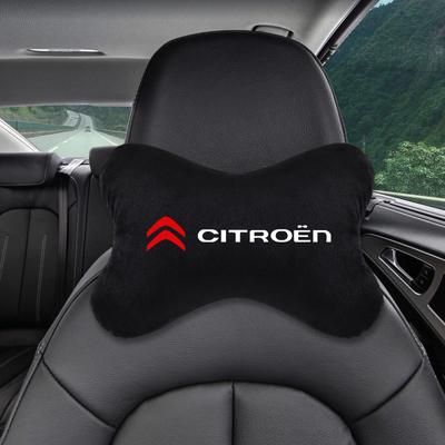 Brand New Arrival Car Neck Pillows Both Side Cotton Flannel Single Headrest Fit for C4 C3 C5 C1 C2 Berlingo C-Elysee