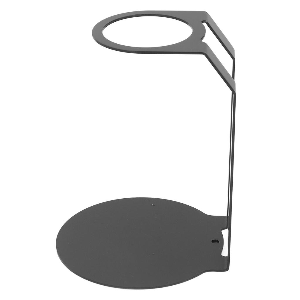 Pour Over Coffee Dripper Rack Coffee Filter Holder Iron Dripper Stand for Home Cafe Office Black