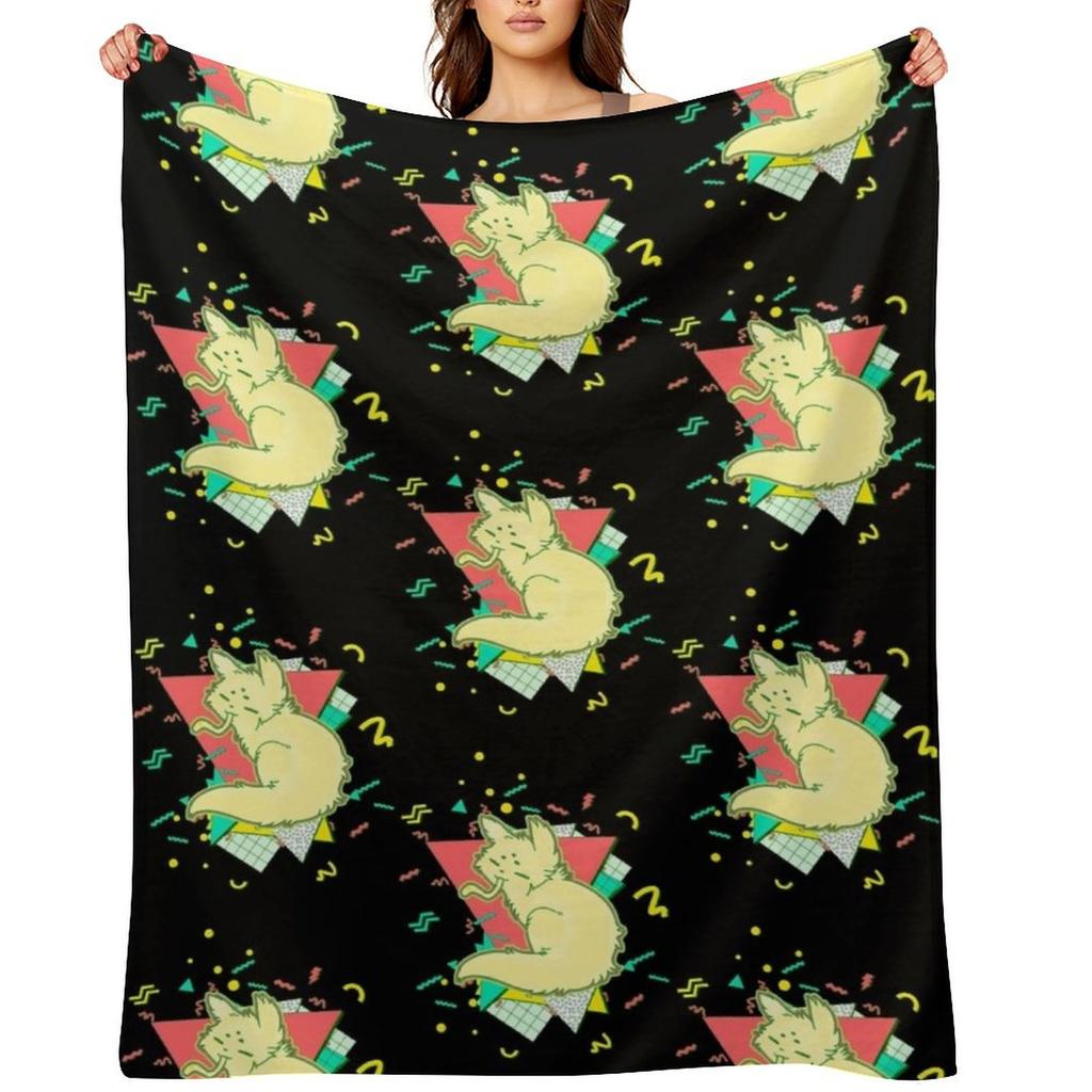 Saint - Rain World 90S Graphic Design Throw Blanket Soft Beds Manga Moving Sofa Blankets