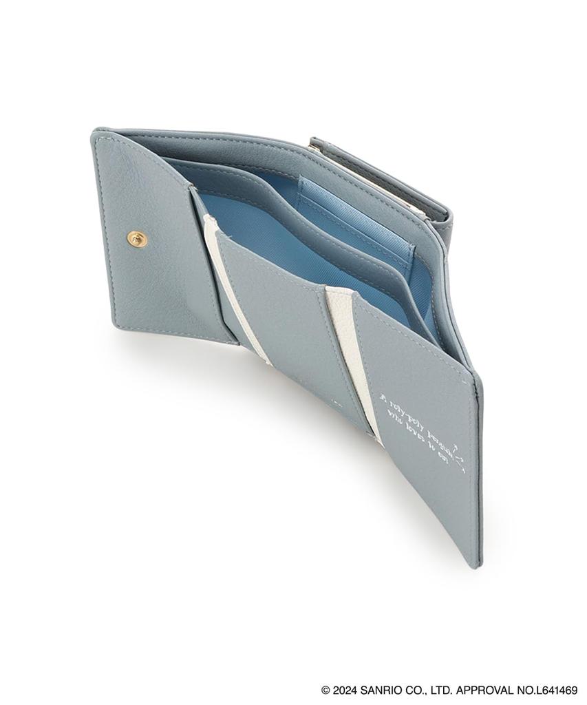 Samantha Vega Tri-fold Wallet [Tuxedo Sam Collection] Jeweled Folding Wallet for Women, Dark Blue