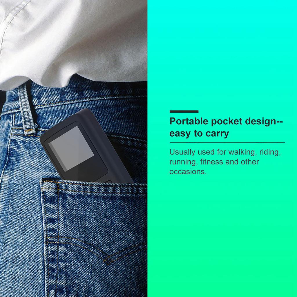 Portable DAB DAB+ Pocket Digital Radio Receiver Bluetooth MP3 Player with Earphone