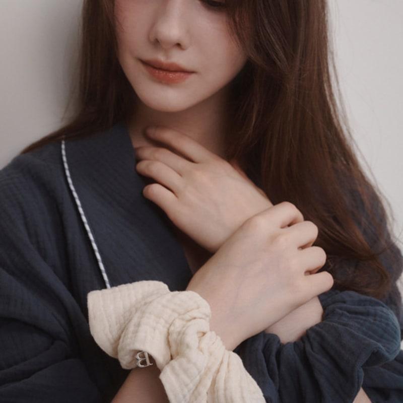 Boil House Soft Cotton Pendant Scrunchie