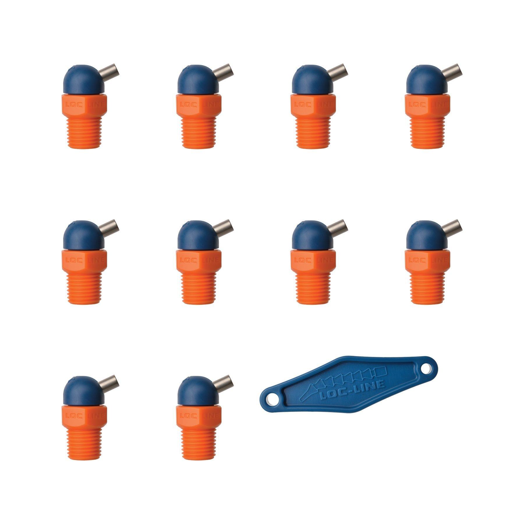 

HPT сопло різьбове x10 шт. NL79073 LOC-LINE 1/4 CT 4.1x6.4мм