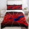 Spiderman Web Adventure Print 3Pcs Bedding Setduvet Cover With 2 Bedropillowcase Home Birthday Gift