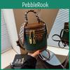 Designer Bucket Bag Women's 2023 New Autumn Winter High-quality Textured Single Shoulder Crossbody Bag