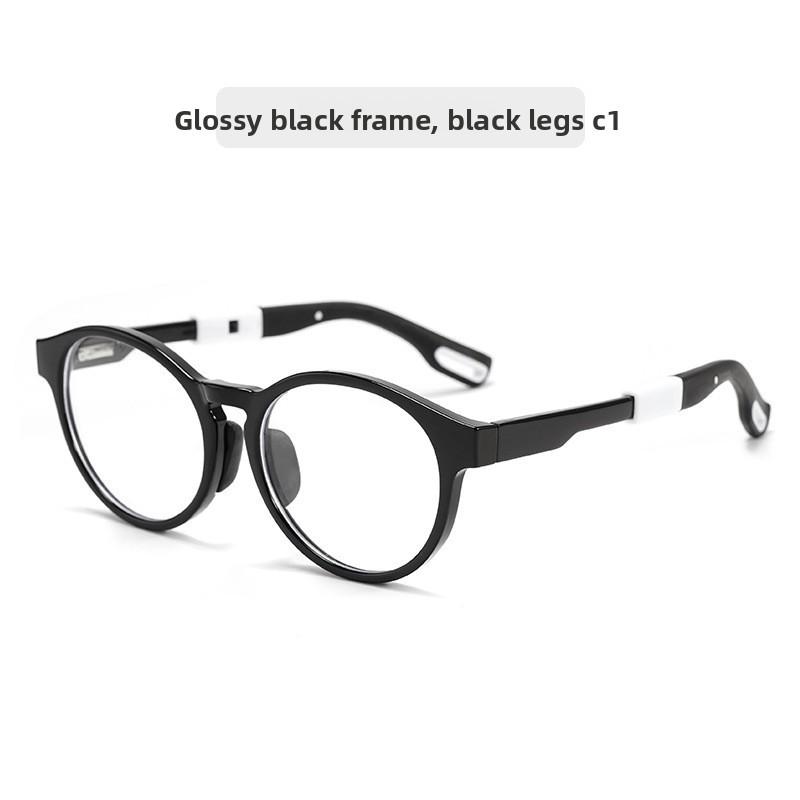 

Kids Antiblue Light Glasses With Pc Lenses And Elliptical Style For School Use Style A