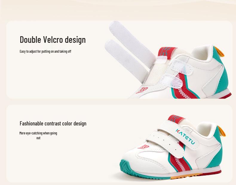 Carter Rabbit Baby Walking Shoes: 2026 Spring Non-slip, Soft Sole, Wear-resistant Children's Shoes (Model X5CE045)